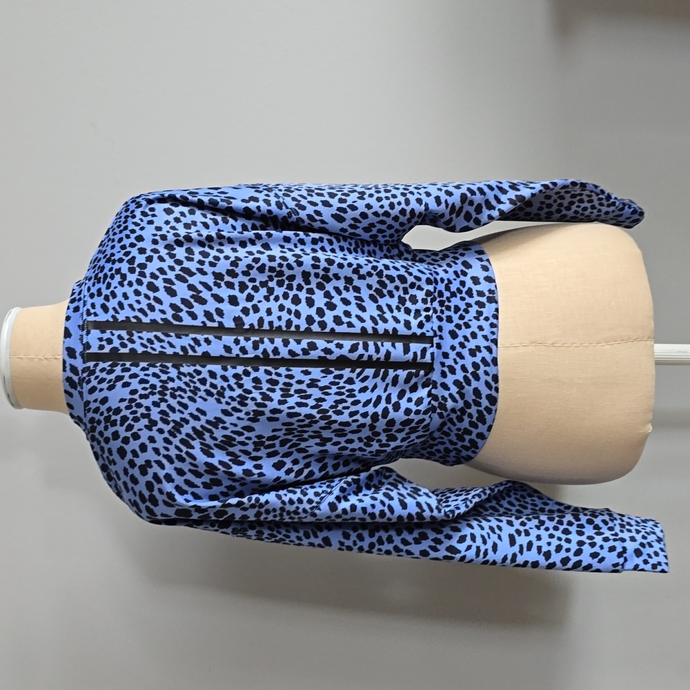 Jo + Jax Jenna Streamline Sweatshirt Iris Cheetah - Picture 4 of 8